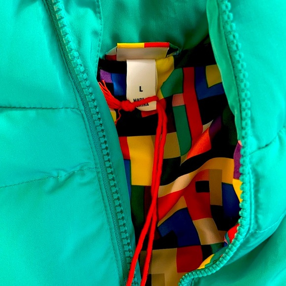 Large LEGO X Target Youth Color Block Puffer Jacket Coat New NWT Green &… - Picture 9 of 14